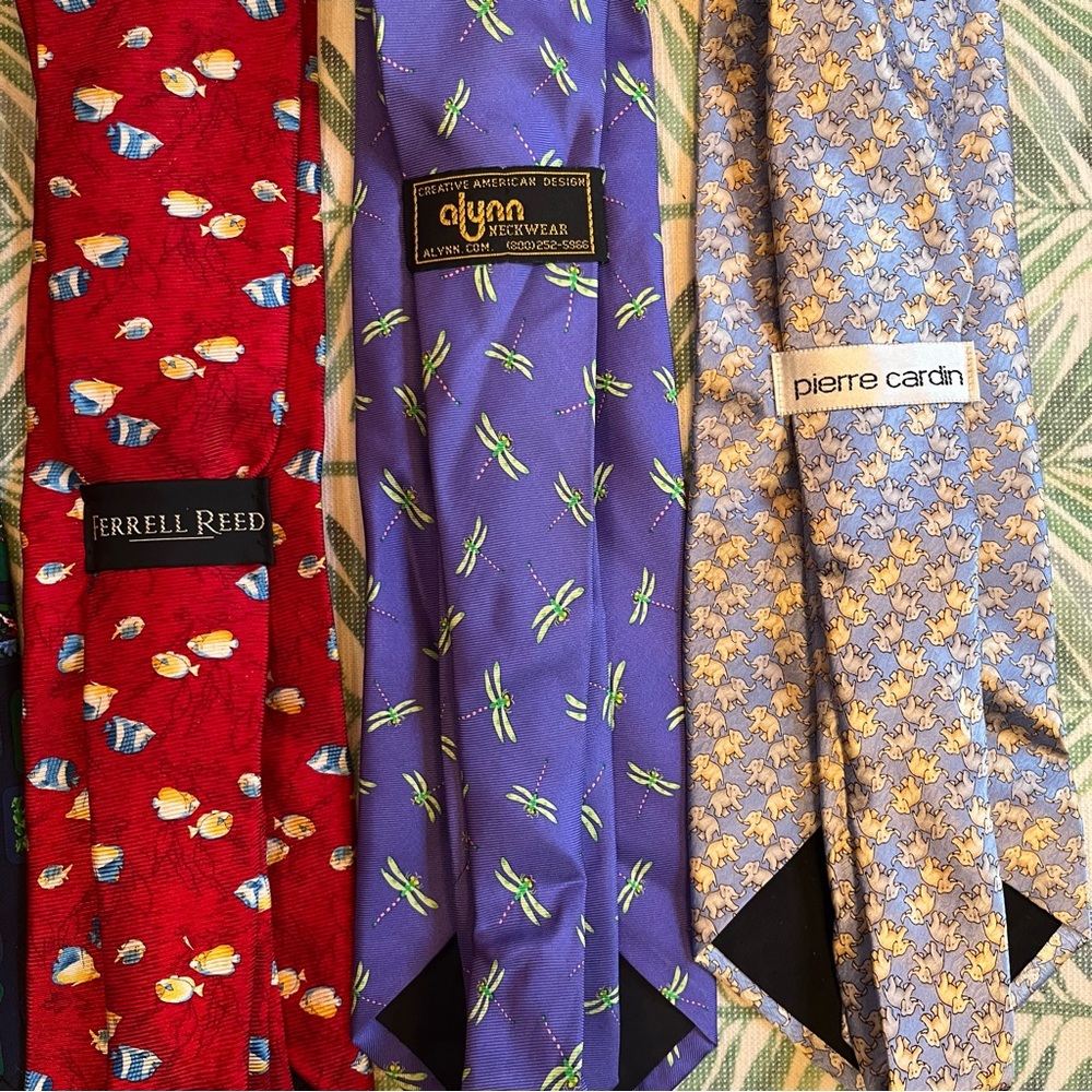 Funky Patterned Men's Ties Set - image 7